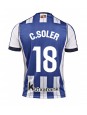 Billige Real Sociedad Carlos Soler #18 Hjemmedrakt 2025-26 Kortermet